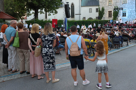 27. poletni večer ob Dnevu državnosti koncert Godbe Cerknica 04 Foto Ljubo Vukelič